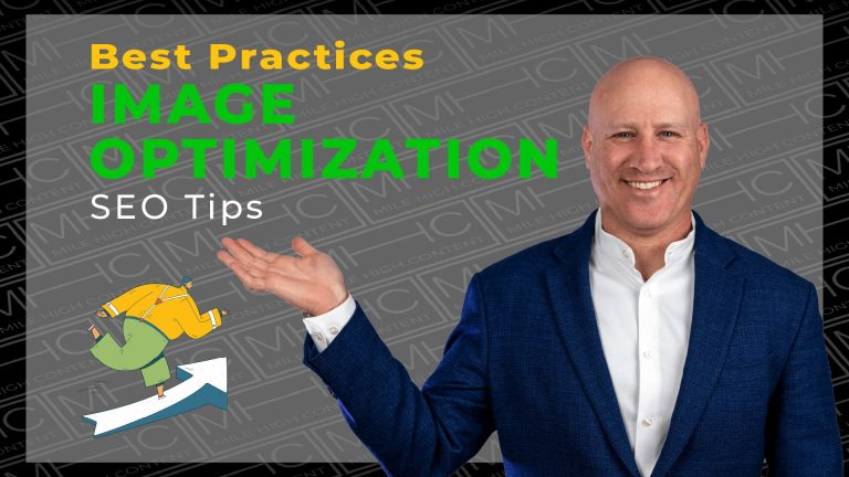 Image Optimization SEO Tips - Running Man Icon